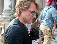 Jon Bon Jovi in London