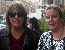 Richie Sambora und Steffi in London