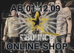 BOUNCE Online Shop ab 01.12.