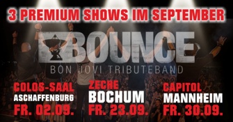 BOUNCE Zeche Capitol Colos-Saal