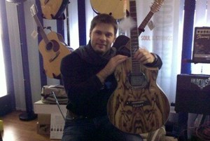 Jay mit Ibanez / Exotic Wood