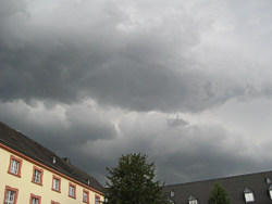 Siegen im Regen